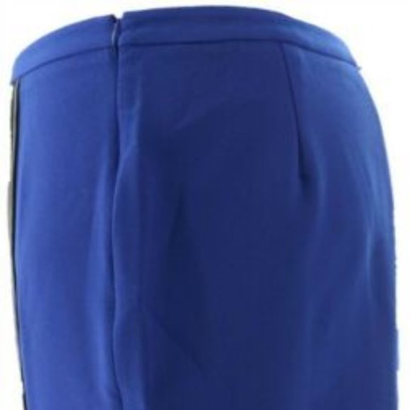 NWT G.I.L.I. COLOR-BLOCK STRIPE PENCIL SKIRT 6 - Picture 6 of 12